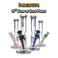 Straight Tube 10" 14mm Pourer